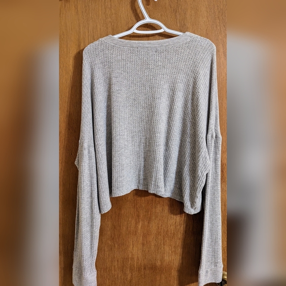 ⚡5 for 25 ⚡Forever 21 cropped Henley size 3X - Picture 3 of 6